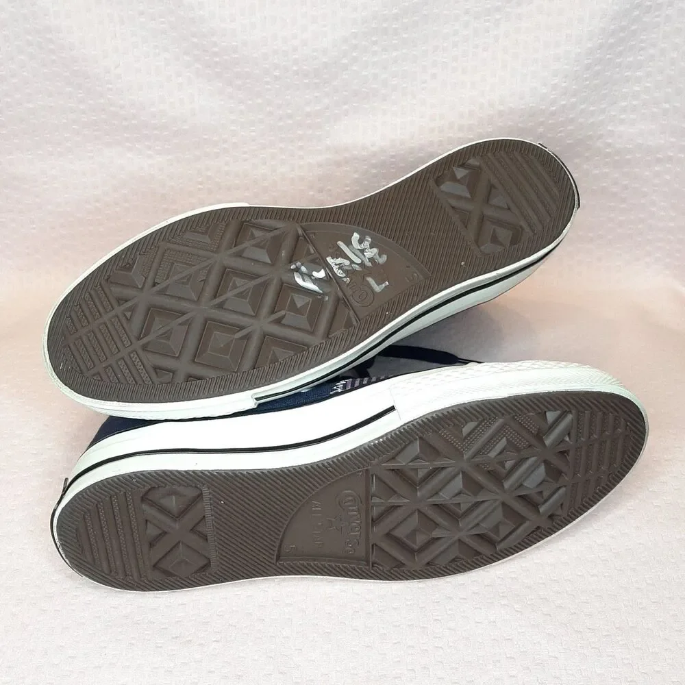 CONVERSE NAUTICAL PREP Obsidian Women Size 7 Chuck Taylor High Top Sneakers - Picture 9 of 9